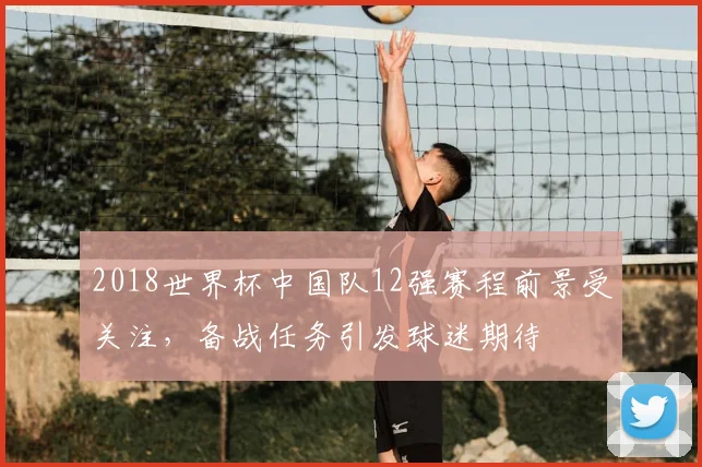 2018世界杯中国队12强赛程前景受关注,备战任务引发球迷期待