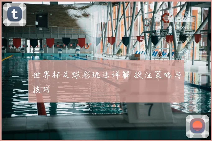 世界杯足球彩玩法详解 投注策略与技巧